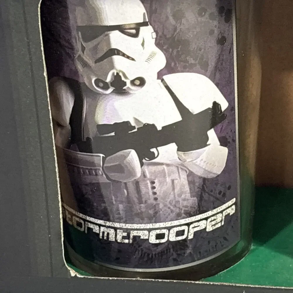 Star Wars 4 Piece Glassware Set Darth Vader Boba Fett Yoda Storm Trooper NIB